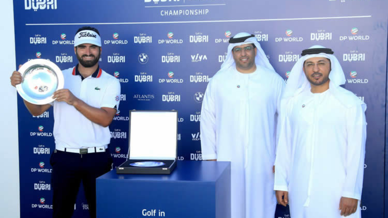 Antoine Rozner Dubai Golf Championship