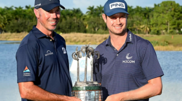 QBE Shootout Harris English, Matt Kuchar