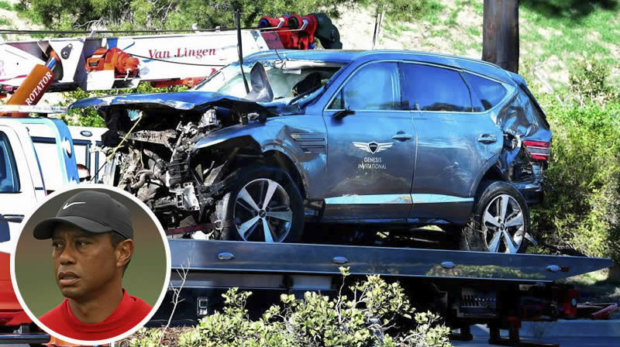 Tiger Woods Car Crash