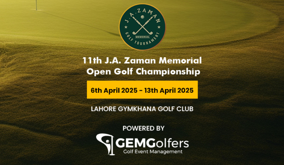 J A Zaman Golf Lahore