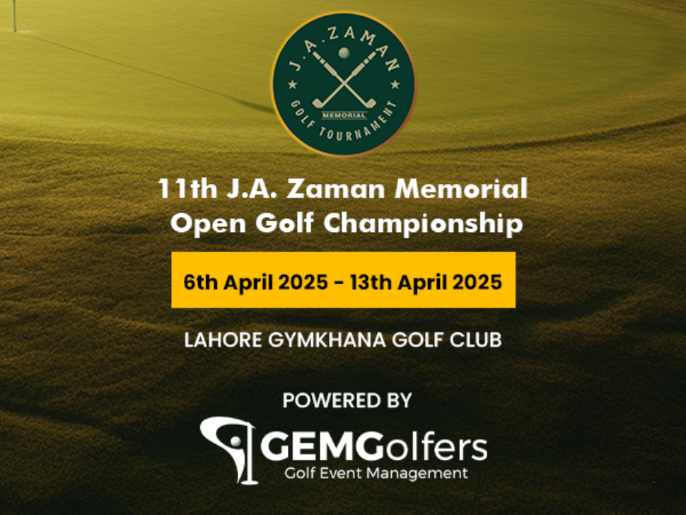 J A Zaman Golf Lahore